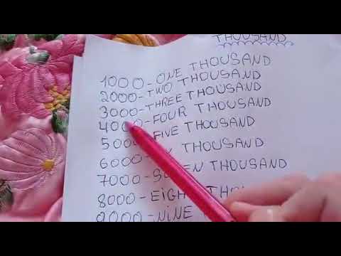 Descubra como pronunciar números em inglês de 1000 a 2000!