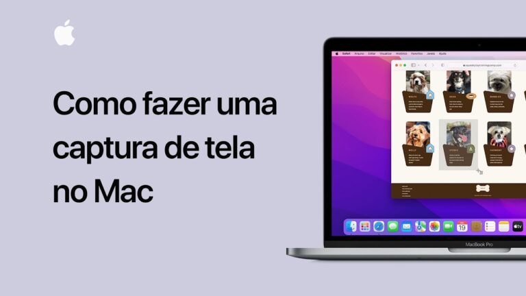 Como fazer print no MacBook