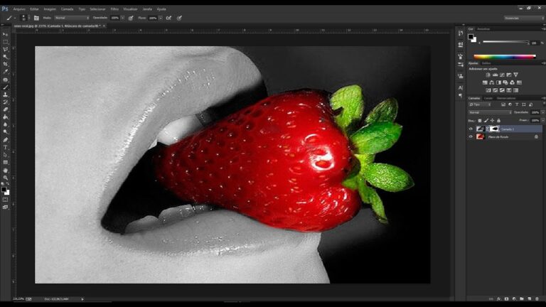 Como criar fotos em preto e branco com detalhes coloridos no Photoshop