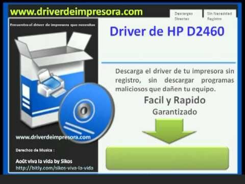 Guia R&aacute;pido: Driver HP D2460