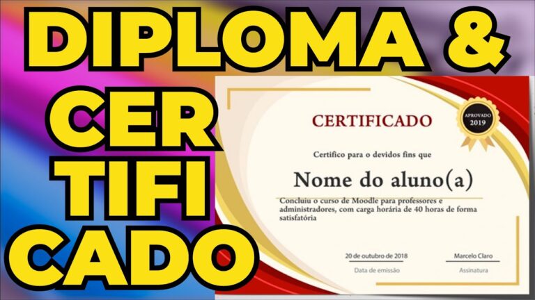 Modelos de Diplomas para Imprimir: Gr&aacute;tis e em Portugu&ecirc;s