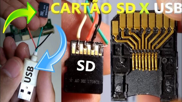 Adaptador de SD para USB: Conex&atilde;o Simples e Eficiente