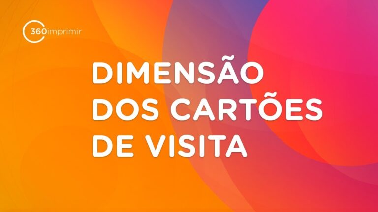 Guia Completo de Tamanho de Cart&atilde;o de Visita