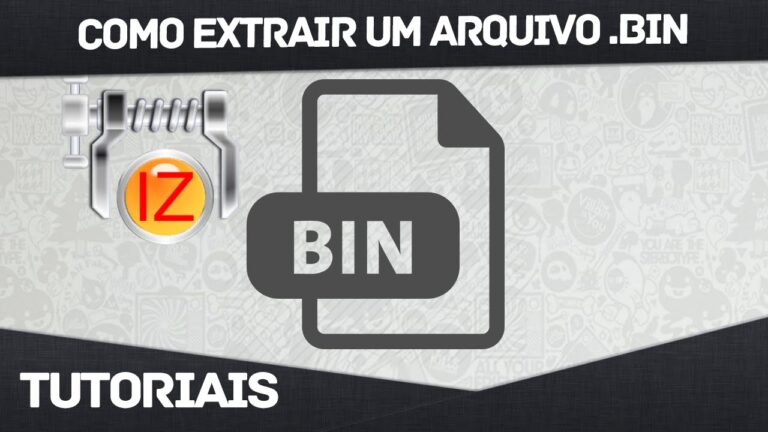 Como Descompactar Ficheiros Bin de Forma Rápida e Eficiente