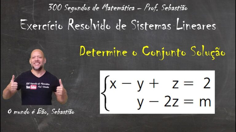Solução otimizada para um sistema de equações: conjunto solução