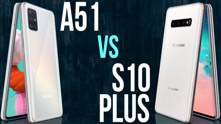 Comparação: Galaxy A51 vs Galaxy S10 Plus