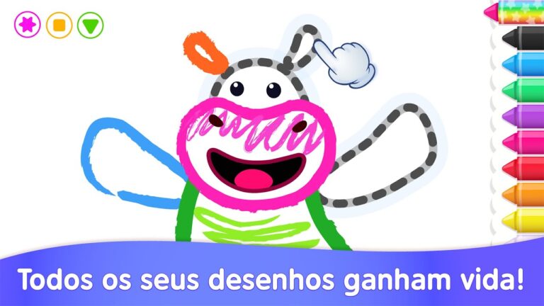 10 Jogos Infantis Divertidos para Pintar
