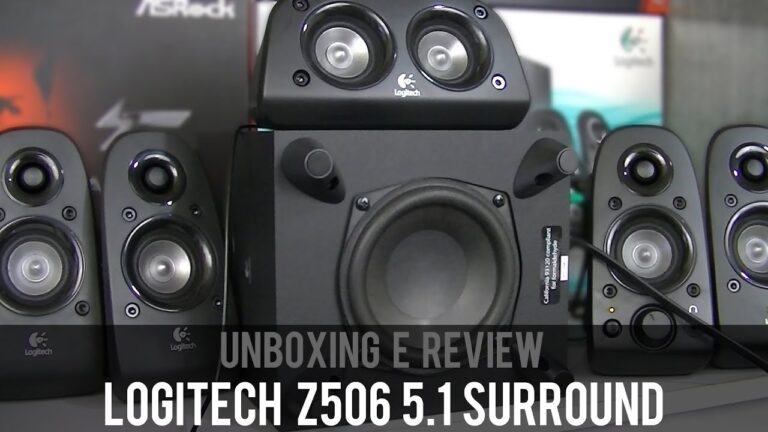 An&aacute;lise do sistema de som para home theater Logitech Z506