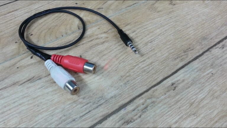 Conversor de Áudio: Do 3.5mm Jack para RCA