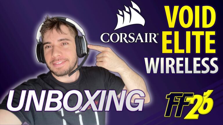 Análise do Corsair Void 7.1 Wireless: Conforto e Qualidade Sonora Sem Fios