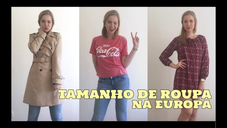 Guia de Tabela de Medidas em Portugal