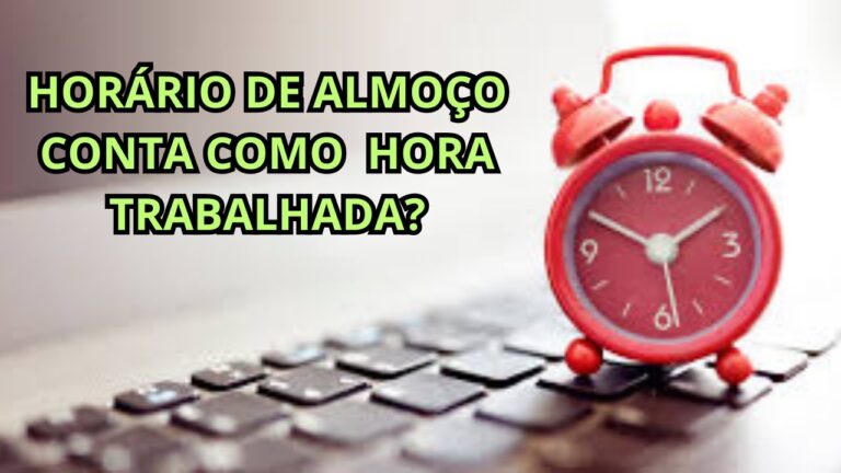 Jornada de trabalho de 8 horas: Incluindo o almoço