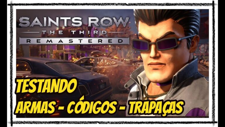 Guia Completo dos Códigos do Saints Row 3