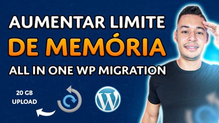 Aumentar limite do All in One WP Migration