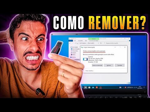 Como remover a proteção contra gravação do cartão SD