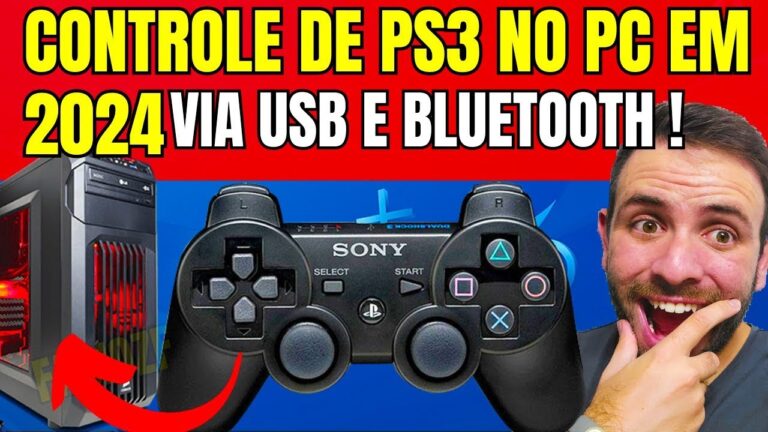 Como Conectar o Controle do PS3 ao PC: Guia Completo
