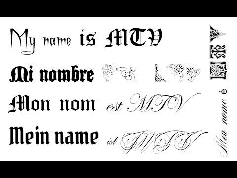 Letras Medievais para Word