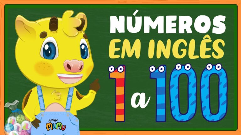 Números em Inglês de 1 a 100 com Tradução