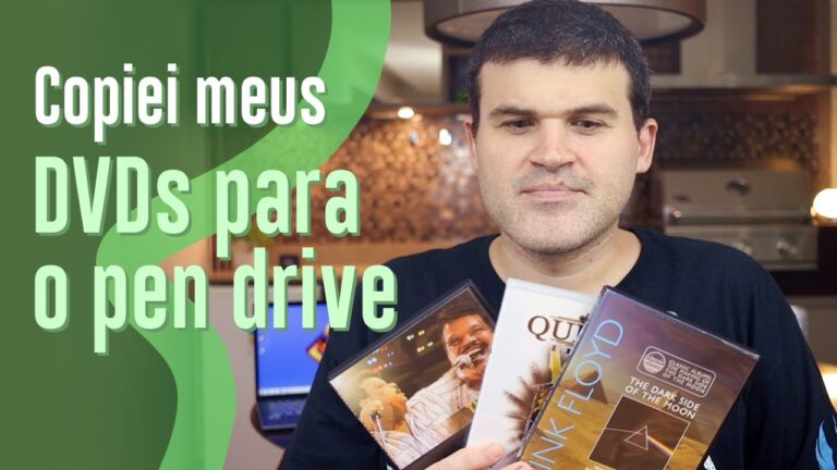 Como Gravar DVD em Pendrive de Forma Eficiente